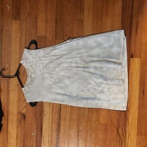 Lululemon all yours Tank tye dye natural beige color size 6